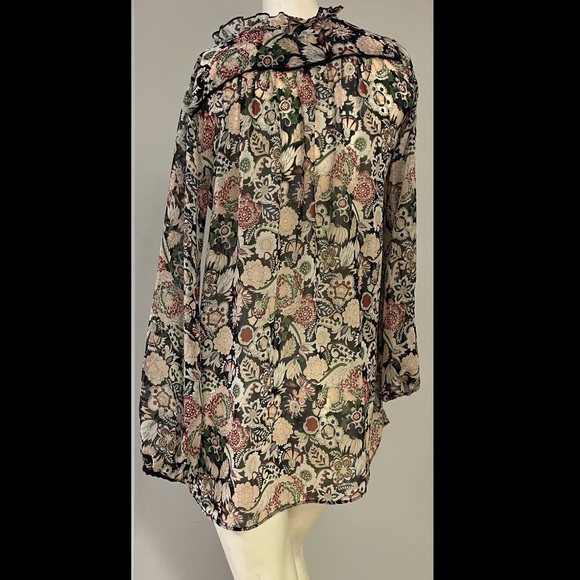 ZARA Basic bohemian top - Picture 4 of 7